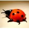 Glass Ladybug Figurine