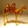 Glass Camel Figurine