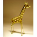 Glass Standing Giraffe Figurine
