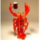 Glass Lobster with a Beer Keg
