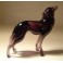 Glass Wolf Figurine