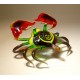 Glass Crab Figurine