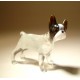 Glass Dog French Bulldog - White