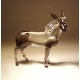 Glass Donkey Figurine