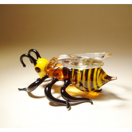 Glass Bee Figurine