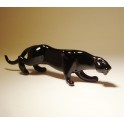 Glass Panther Figurine