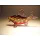 Glass Fish Piranha Figurine