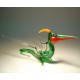 Glass Dinosaur Pterodactyl Figurine