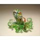 Green Glass Octopus