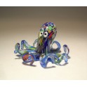 blue glass octopus