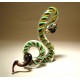 Glass Snake Figurine Agitated