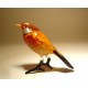 Glass Sparrow Figurine