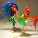 Glass Roosters